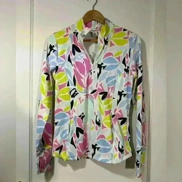 Tommy Bahama Golf printed pullover - Picture 2 of 6